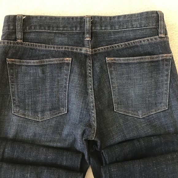 J Crew bootcut stretch blue jeans size 28S - Picture 3 of 8